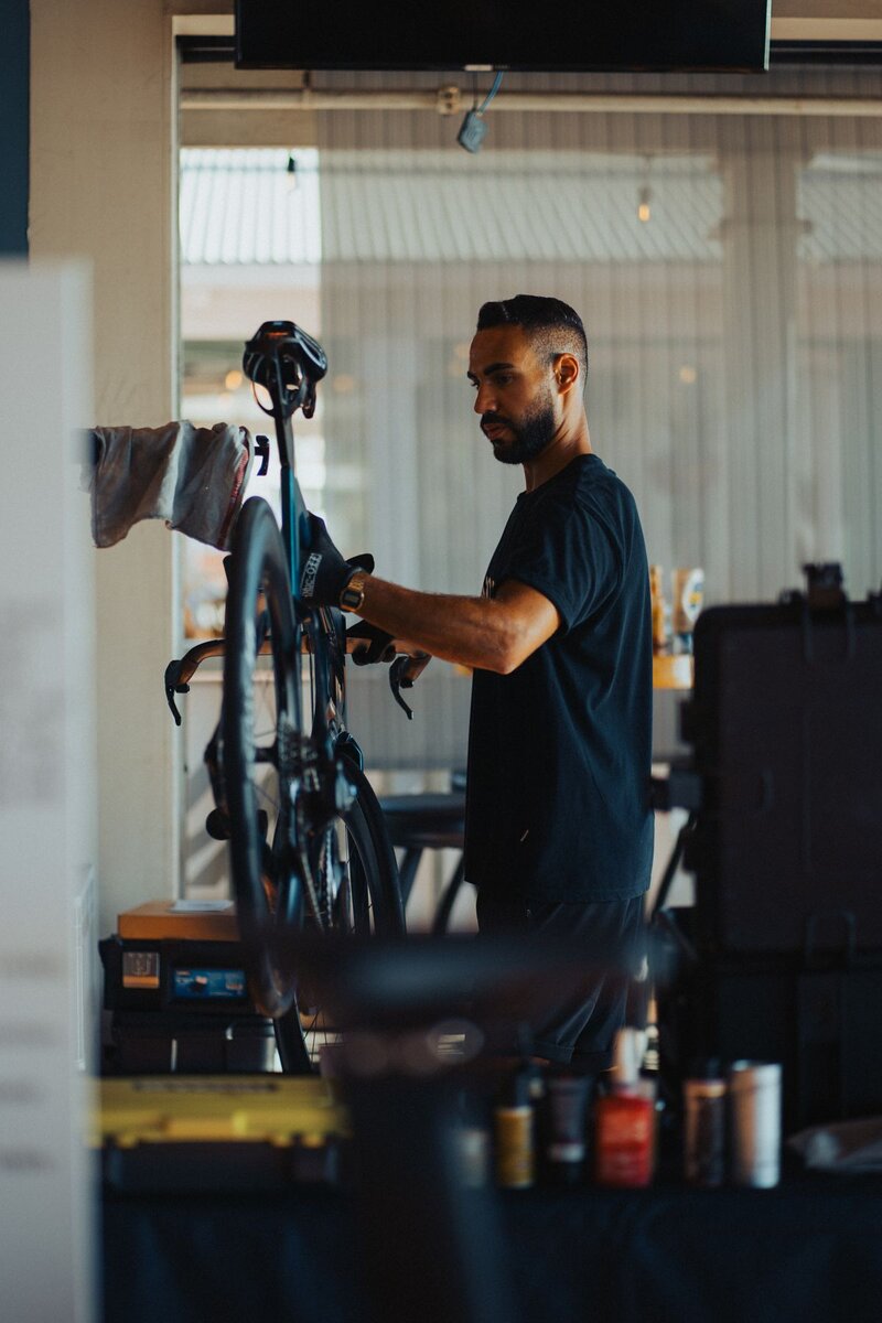 Mechanieker in de werkplaats